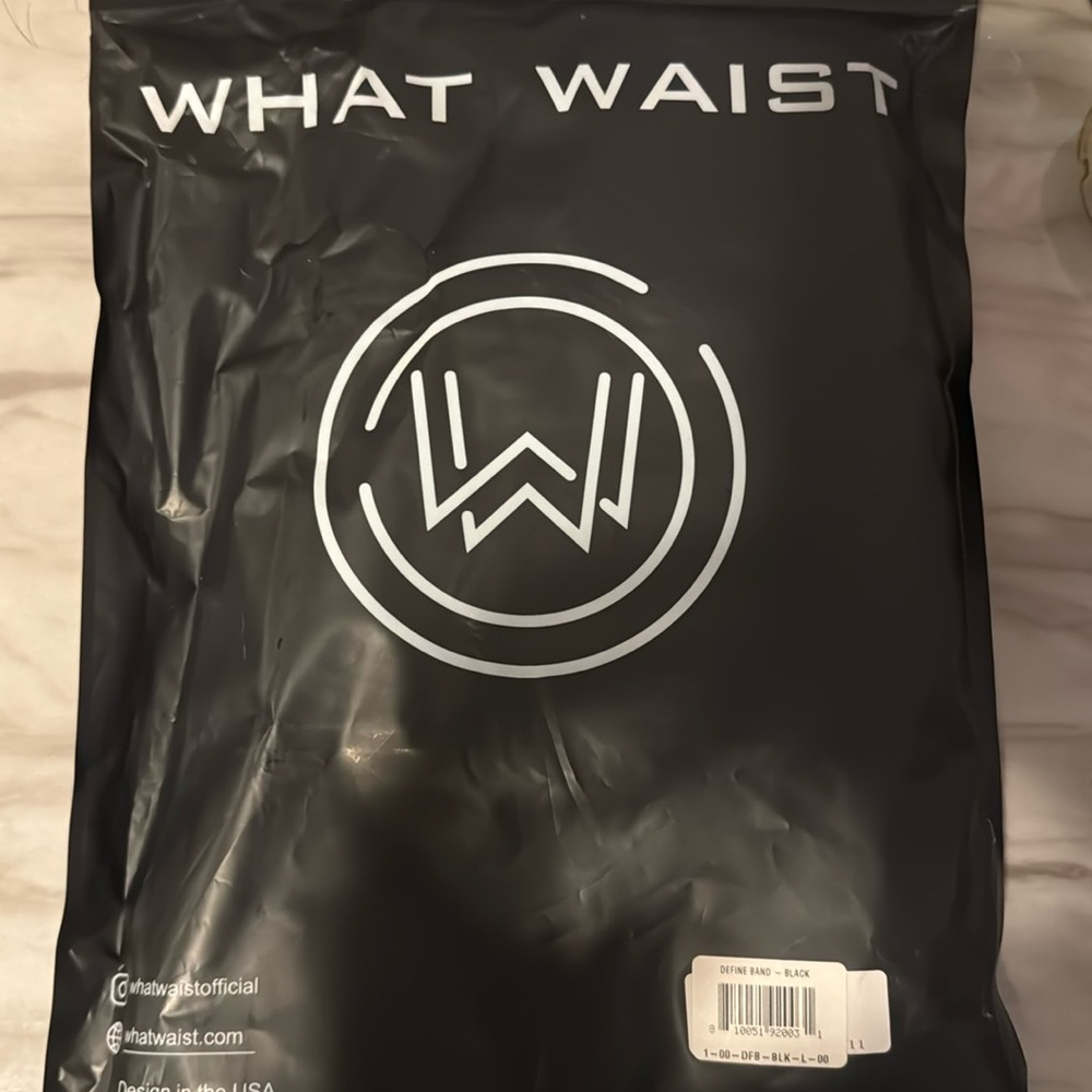 Brand New Black What Waist Define Band
